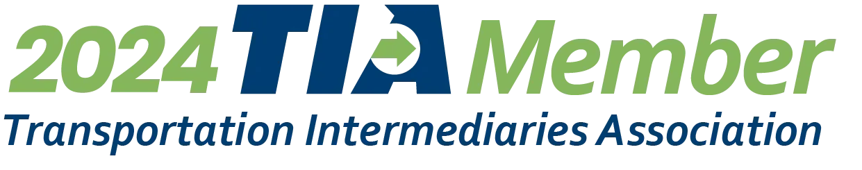 A blue and green logo for an intermedio.